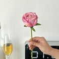 thumbnail image 6 of Kbndieu Artificial Pink Roses, Artificial Flowers for Home Decor Indoor, Fake Bouquet Faux Floral Arrangements Dining Table Centerpieces for Kitchen Bridal Wedding Party Valentines Day Decorations, 6 of 6