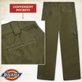 thumbnail image 6 of Dickies Womens High Waisted Double Knee Work Pants, Runs Small, 6 of 7