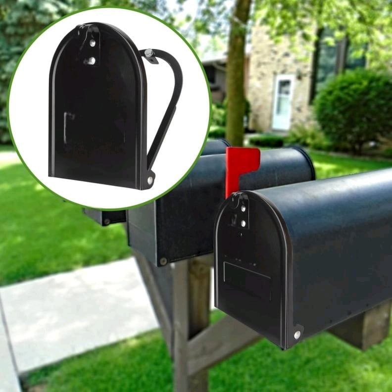6 1/4"(W) x 8 1/4"(H) Mailbox Door Replacement, Metal Mailbox Door Front Panel for Brick Mailbox Door, Mail Box Snap-in Replacement Parts Postbox Insert Repair Kit