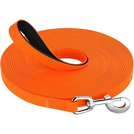 Eryueer Training Lead for Dogs, 3M/9.8FT Waterproof Extra Long Line Dog Lead with Soft Padded Handle, Training Leads Leash for Recall & Obedience for all Sized Dogs, for Swimming Walking Playing