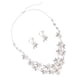 thumbnail image 1 of Conjunto de boda de lujo, collar de cristal, pendientes de novia, jinwen Conjunto de aretes collar de cristal, 1 of 8