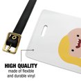 thumbnail image 2 of Adventure Time Fionna Head Luggage ID Tags Suitcase Carry-On Cards - Set of 2, 2 of 6
