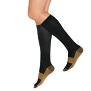 Anti-Fatigue Moisture Wicking Copper Infused Therapy Socks (5 Pack)