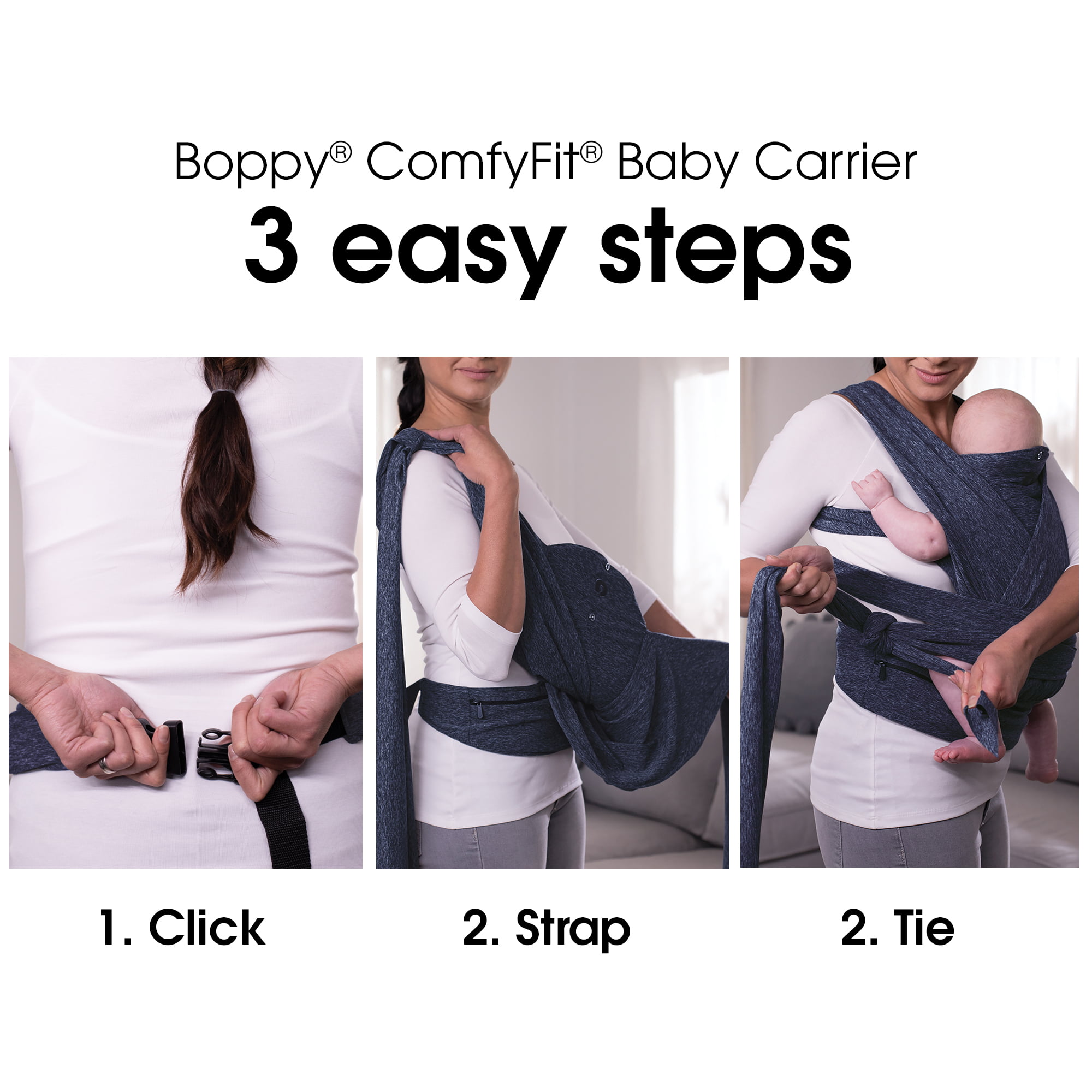 Boppy® ComfyFit® Hybrid Baby Carrier 