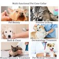 thumbnail image 7 of Pet Cone Collar, Adjustable Dog Collars, PVC E-Collar for Dog & Cat, Cat Collar, 1 pcs, 7 of 7