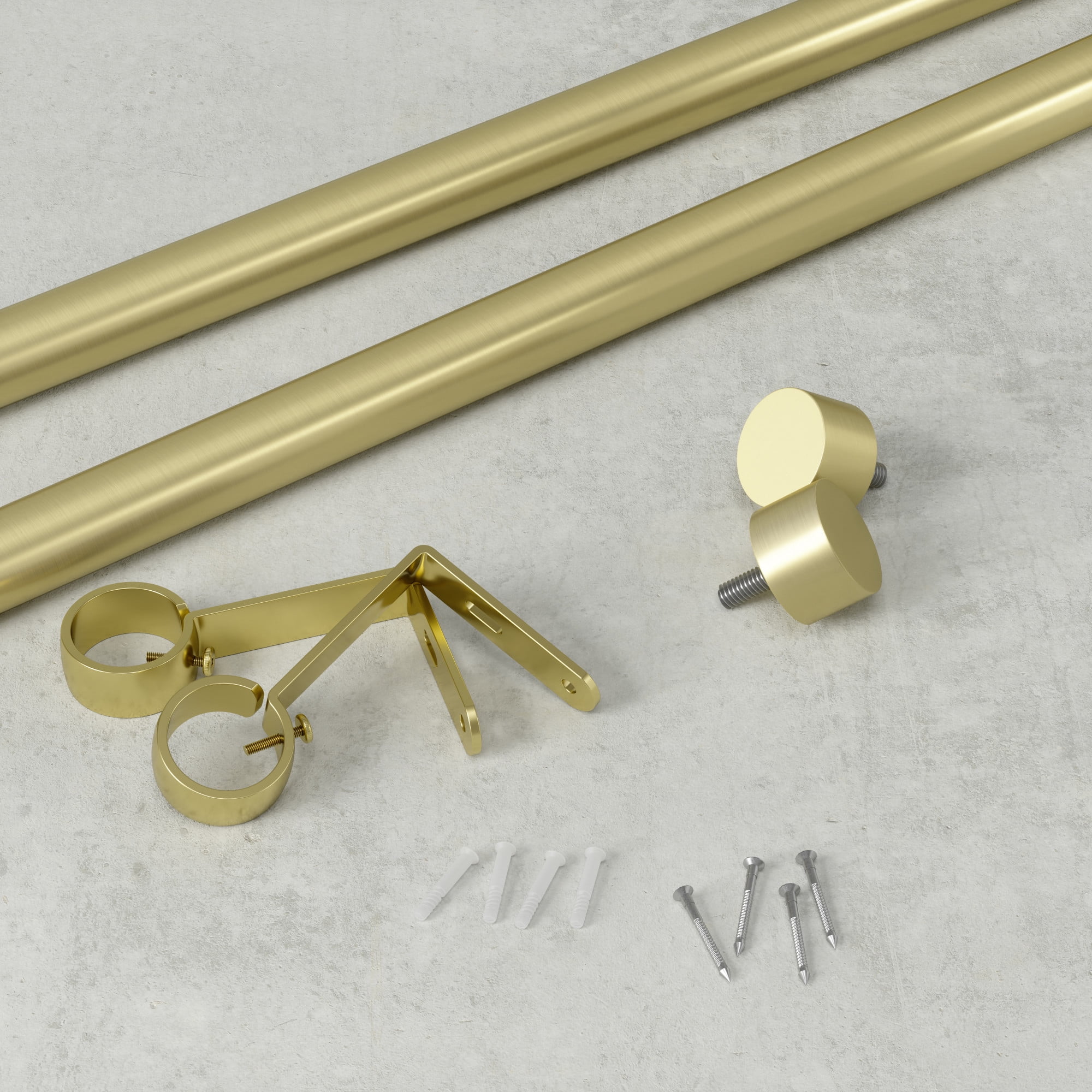 Umbra Cappa Expandable Single Curtain Rod 36-66"
