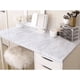 thumbnail image 2 of 1pc 23.6"x78.7" Glossy Marble Paper Granite Grey/White Roll Kitchen Countertop Cabinet Furniture Refurbishment Thick Wallpaper PVC Easy Removable Wall Decor, 2 of 5