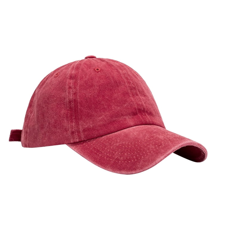 Solid Running Caps Red Baseball Sports Cap Men And Women Zonbailon Mens Womens Black Blue Orange Khaki White Red  main image 2