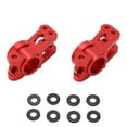 thumbnail image 2 of 2pcs Aluminum Alloy Rear Axle Seat for LOSI Lasernut U4 Tenacity 1/10 RC Car Rear Hub CarriersRed, 2 of 14