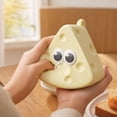 thumbnail image 5 of Simulated Cheese Squishy Hand‑Squeezable Fidget Play Toy, Slow‑Rise Anxiety Relief Sensory Toy, Portable Decompression Toy for Boys Girls, Office Classroom & Celebration Gift(1PCS), 5 of 5