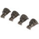 thumbnail image 1 of PACK 4PCS Beast Design Mini Muebles pequeña sala Patas Para Las Piernas Caja De Pecho Soporte Pies Macarena Mini pata de gabinete de muebles, 1 of 8