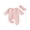 Pink, variant on RUINIXCW Newborn Baby Girl Hospital Going Home Outfit Footed Romper Infant Girl Spring Fall Winter Clothes Zip Ruffle Long Sleeve Footie Jumpsuit Bow