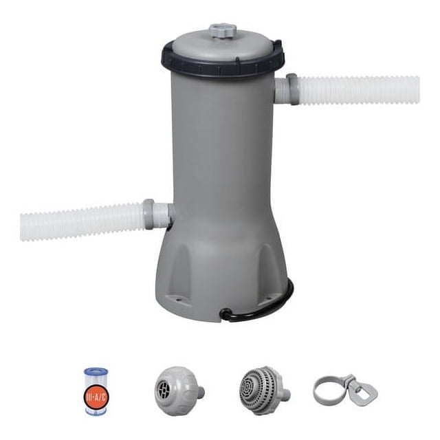 Bomba Para Alberca Con Filtro Bestway 3.028 Litros/h 800gal