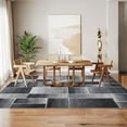 thumbnail image 3 of Modern Geometric Patchwork Area Rug, 2×6/5x7/ 8×10/9×12/ 10×13ft Large Rugs for Living Room, Collection Indoor Rugs for Bedroom, Throw Carpet Floor Decor for Entryway Dining Room Office Nursery, 3 of 7
