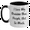 White/Black, variant on Funny Russian Blue Cat Gifts for Men - I Love My Russian Blue, People Not So Much! Two Tone Coffee Mug for Father's Day