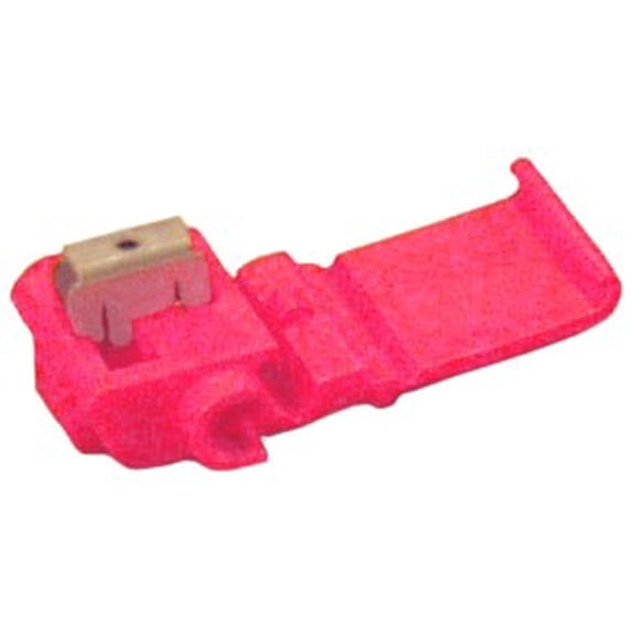 3M Scotchlok Electrical IDC 557-POUCH, Pigtail, Self-Stripping, Red, 22-16 AWG, 100 per pouch, 1000 /Case