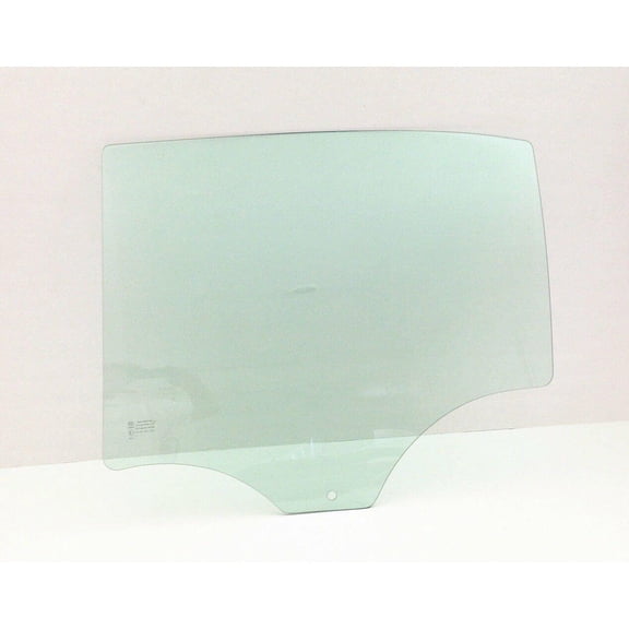 Driver Left Side Rear Door Window Door Glass Compatible with Volkswagen Jetta 4 Door Sedan 2011-2018 Models