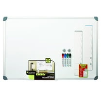 Quartet Magnetic Dry-Erase Board, 36" x 24", Euro Style Aluminum Frame