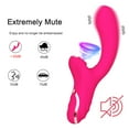 thumbnail image 2 of TLUDA Women  Vibrator G Spot Vibrator, Clitoral Vibrator with Sucking for Women, Red, 2 of 8