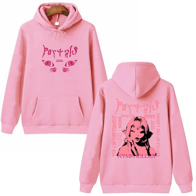Portals Chandail à Capuchon Melanie Martinez Hoodie Style Décontracté Haut Style Imprimé Printemps et Automnehoodie HOEMLIN