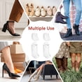 thumbnail image 6 of Uxcell Boot Storage Bags [4-Pack] - Portable Tall Short Boot Carry Bags for Travel & Daily Use - [White], 6 of 7