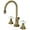 Antique Brass, variant on Kingston KS2980PX 8 in. Widespread Lavatory Faucet, Matte Black - 10.5 x 2.5 x 6.5 in.
