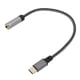 thumbnail image 2 of Adaptador de Gato Tipo C A 3.5 mm, Cable de Sonido de Cable de Alambre Tejido Enchufe y reproducir para computadoras portátiles para tabletas, 2 of 7