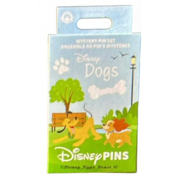 Disney Parks Dogs at the Park Mistery Pin Set Blind Selection Pin New with Card