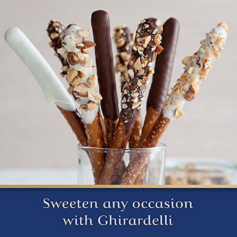 Ghirardelli Candy Making and Dipping, Dark Chocolate Melting Wafers, 10 Ounce Bag (Pack of 2)