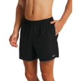 thumbnail image 1 of Nike Swimming Plus 5 Inch Volley Men's Black/White Shorts Size 3XL, 1 of 2