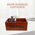 thumbnail image 3 of LOLIPPYY Small Wood Crates Desktop Organization for Home Necessities 1Pcs, 3 of 5