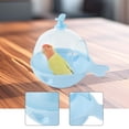 thumbnail image 6 of Bird Bath for Cage Parakeet Bath Box Birdcage Accessories Transparent Panel Large Size for Conures Canaries Parrots, 6 of 9