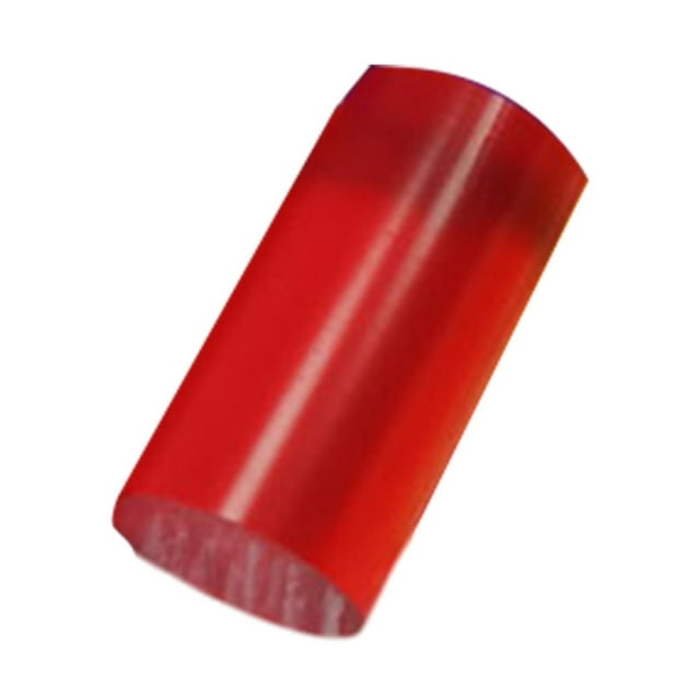 Billard cue stick ferrule ferrule piscina inacabada 14.9 mm de piscina acrílica ferrule ferrule de bricolaje Reemplazo de reparación profesional Rojo
