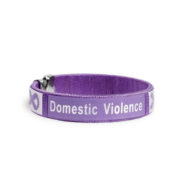 Domestic Violence Awareness Bangle Bracelets
