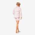 thumbnail image 6 of Barbie Resort ear Fashion Poseable Dolls with Chiffon Crop Top, Sunglasses, Pink, 6 of 9