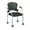 Gray, variant on Raynor Eurotech Fabric Seat Breeze 4 Leg Side Chair with Caster Grey 2/Carton FS8270