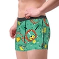 thumbnail image 3 of Kdxio Men's Boxer Briefs with Funny Animals in Jungle Print - Comfortable and Breathable Underwear for Everyday Wear, 3 of 7