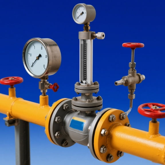 OULII High Precision U Shaped Manometer for Measuring Positive and Negative Pipeline Pressure