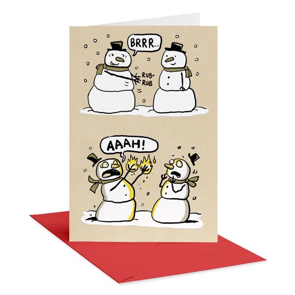 American Greetings Christmas Card for Anyone (Fired up)