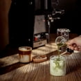 thumbnail image 5 of Spresso Shots Cup Clear Glass Measuring Cup with Wood Handle 100ml Shot Glass Accessories for Kitchen Use, 5 of 9