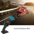 thumbnail image 4 of XYCCA Moto Télécommandée 2.4GHz Cadeau pour Enfants Modèle de Véhicule RC Jouet Moto (Rouge)-081901, 4 of 5