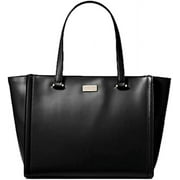 Kate Spade New York Women's Leather Zipper Regatta Court Vita Handbag, Black