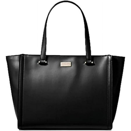 Kate Spade New York Women's Leather Zipper Regatta Court Vita Handbag, Black