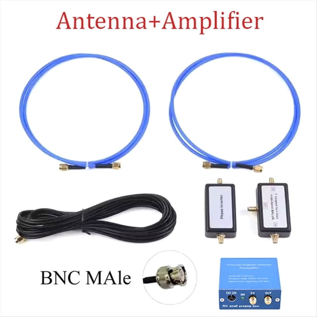YouLoop Magnetic Antenna Amplifier Portable 250mW Passive Magnetic Audio Low Loss Wide BNC