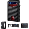 thumbnail image 4 of WFSCRD Wallet For Men Ultra-Thin RFID Blocking Bifold With POP UP Card Slot & Money Clip Wallet Front Pocket Design Holds 12 Cards & Cash Gift For Dad/Husband, 4 of 7