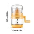 thumbnail image 2 of asddcavvf Manual Pressed Storage School In Orange Juicer Machine Machine with Handle Extractor Fruit Handheld Portable for Glass Juice Bottles for Juicing with Brush Slow Juicer Masticating Extractor, 2 of 4