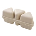 thumbnail image 1 of Molde triangular para hacer bolas de arroz 6 en 1, apto para bento y sushi, apto para lavavajillas, para onigiri, sushi y algas., 1 of 7