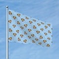 thumbnail image 2 of Lsque Terrier Pattern Flag,Terrier Printed Garden Flag 48 x 72 in - Double Sided Small Flags for Yard, 2 of 9