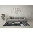 thumbnail image 3 of Ahgly Company Indoor Rectangle Abstract Gray Modern Area Rugs, 7' x 10', 3 of 4