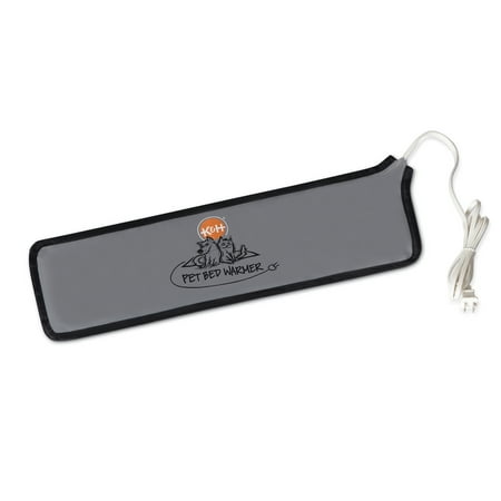 UPC: 0655199634699 | K&H Pet Products Pet Bed Warmer for Cats & Dogs Gray Medium 5.5 X 20 Inches